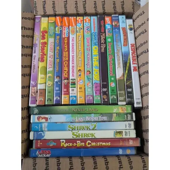 Lot Of 20 Nickelodeon Nick At Night And Other Various Kids DVDs - T6#819